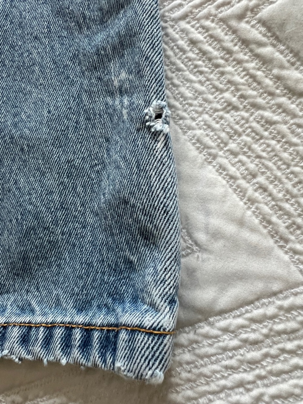 Levi’s 505 Straight Leg Jeans Tag 29x30 Measured 28x29 - Picture 6 of 9